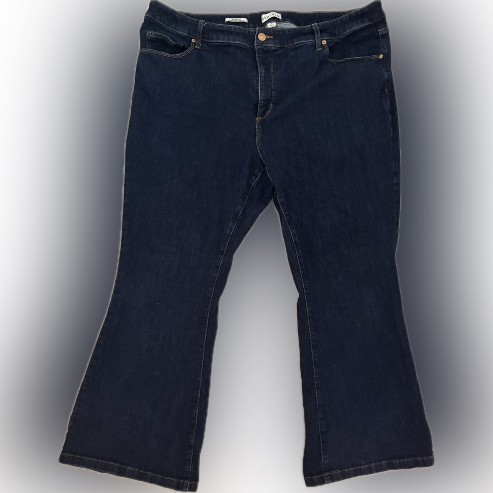 Ava & Viv Blue High Rise Flare Jeans